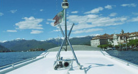 Boat tours on lake Maggiore