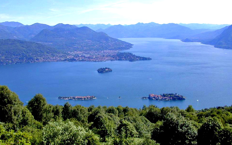 Tour mit Motorboot auf dem Lago Maggiore